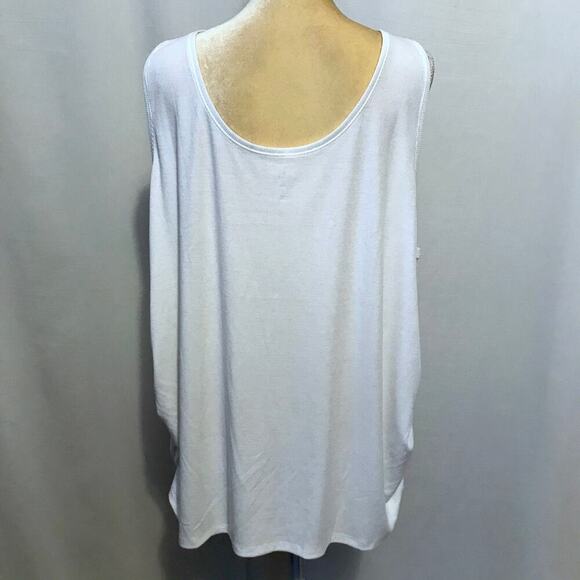 Isabel Maternity NWOT White Tank Top Women 4X - Picture 7 of 9